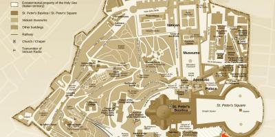 Mapę wykopalisk biuro Watykanu 