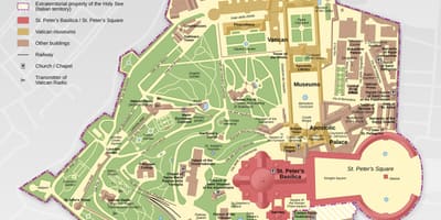 Mapa Watykanu
